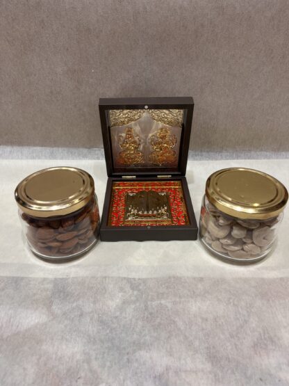 Shri Laxmi Ganesh Ji Pooja Box n Dry fruits