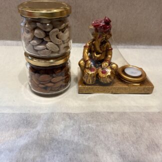 Shri Ganesha Showpiece with dry fruits