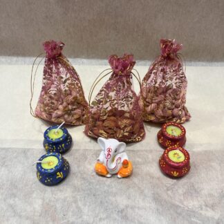 Mix Dryfruits Ganesha Ji Idol n 🪔
