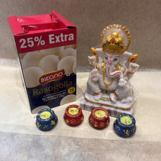 Rasgullah Ganesh Ji Idols n 🪔