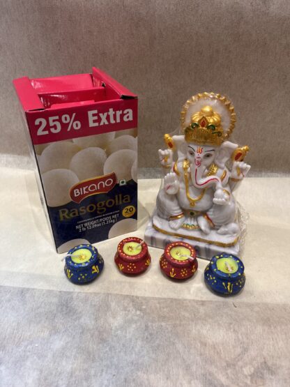 Rasgullah Ganesh Ji Idols n 🪔