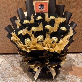 Customised Diwali Ferrero Bouquet