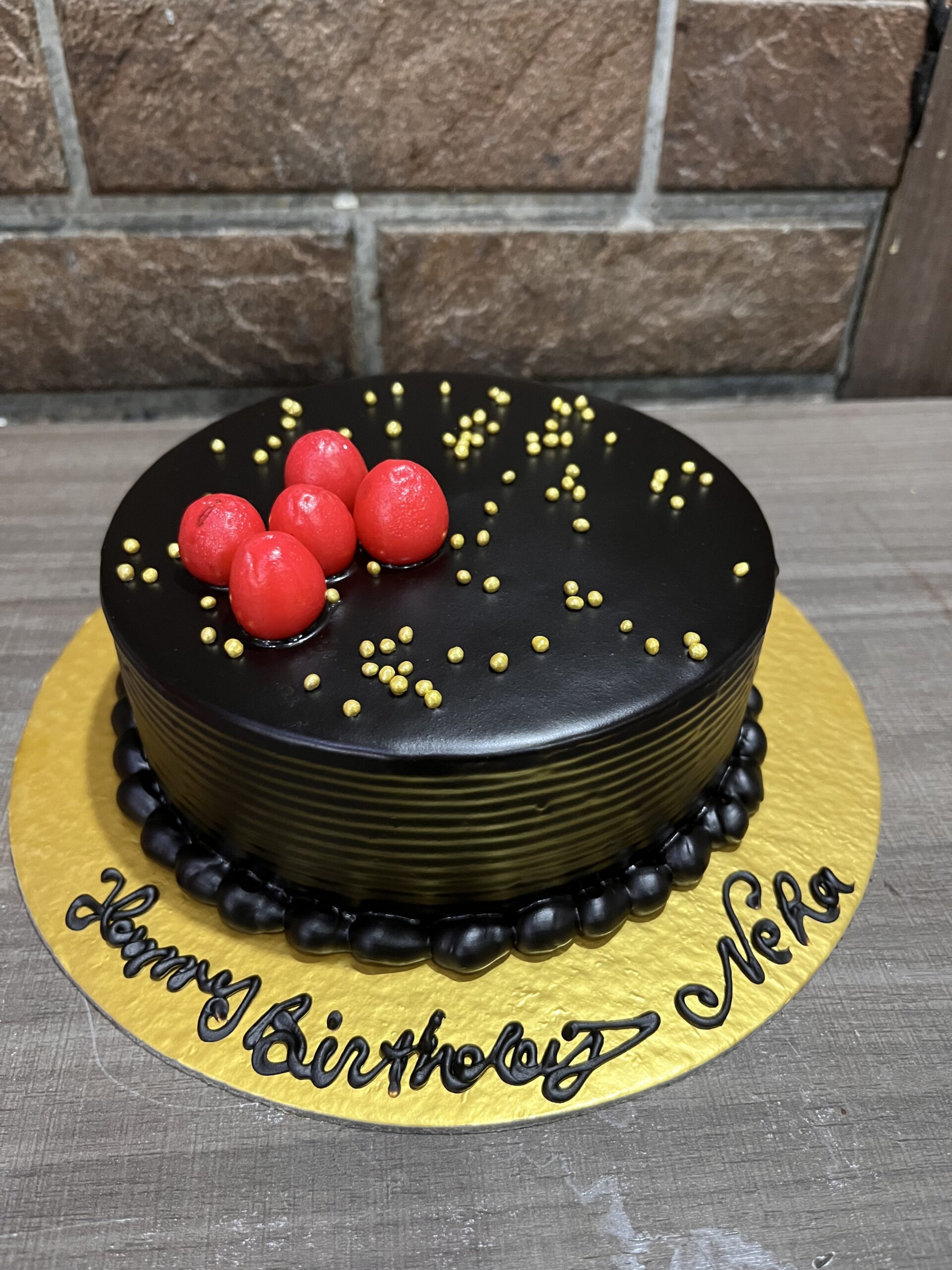 Bigwishbox Birthday Cake Special Cookie Cake | Half Kg Eggless |  Anniversary Cake | Next Day Delivery : Amazon.in: Grocery & Gourmet Foods