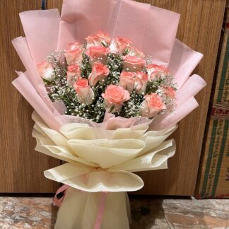 Pink Roses Bouquet