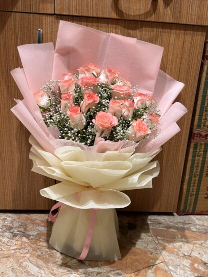 Pink Roses Bouquet