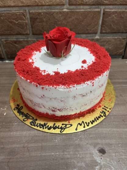 Half Kg-Red Velvet Cake