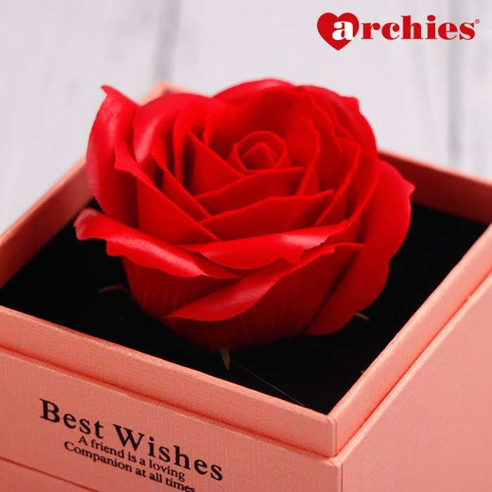 Archies Heart Shape Gift Box with Teddy & Rose | BOX-169 SD-CE5010-Pink |  Cilory.com