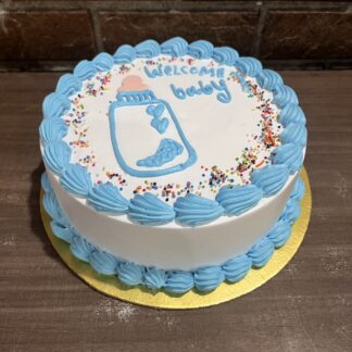Welcome Baby Boy Cake