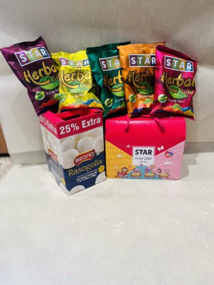 Holi herbal Gulal & Sweets Pack