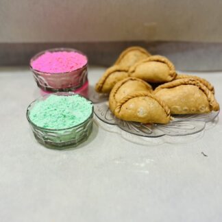 Plain Gujiya & Gulal Pack