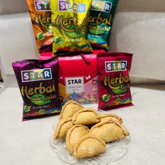 Star Herabal Gulal Pack & Gujiya-Half Kg