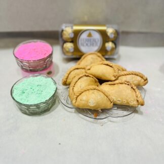 Sweets & Colorful Holi Combo