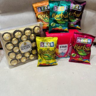 Sweets n Gulal-Holi Combo