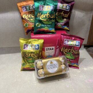 Ferrero Rocher N Gulal-Holi Combo