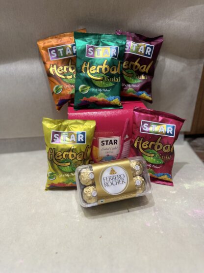 Ferrero Rocher N Gulal-Holi Combo