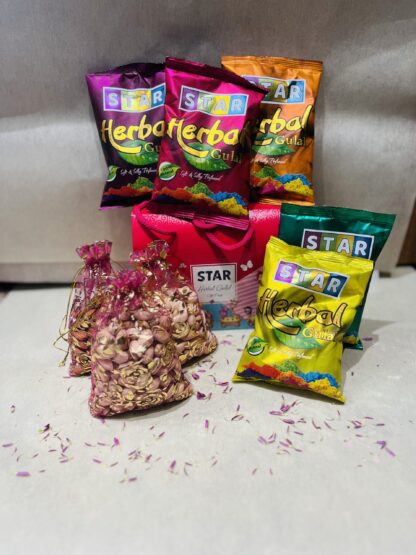 Dry Fruits N Gulal Set-Holi Special