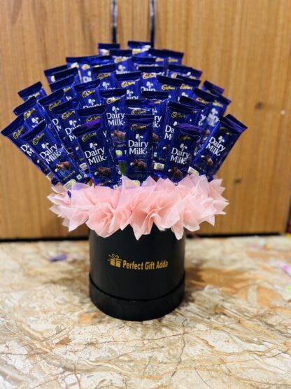Sweet Dairy-milk Chocolate Box Bouquet
