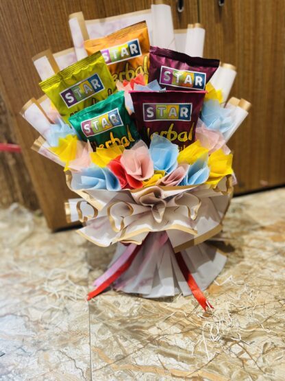 Colourful Holi Gulal Boquet