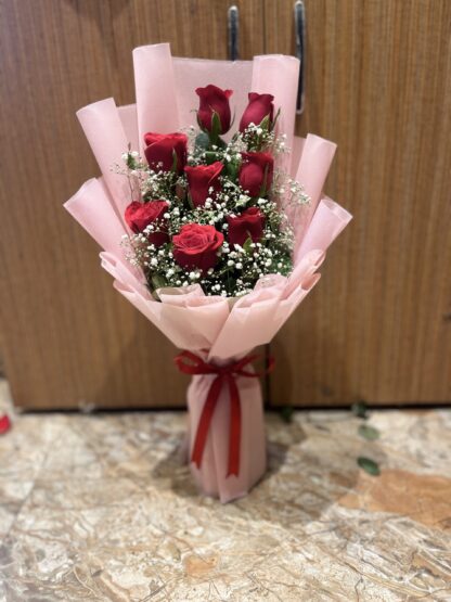 Just Red Roses Bouquet