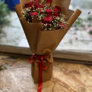 Beautiful Red Roses Bouquet-By PGA
