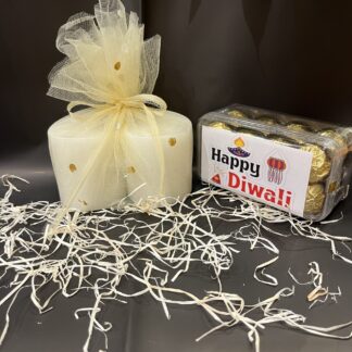 Diwali Candles n Chocolate Box-By PGA