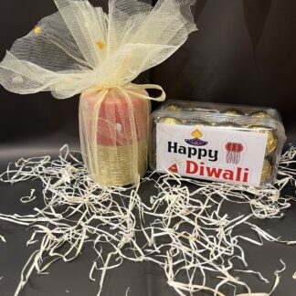 Pillar Candle & Ferrero Rocher Box-By PGA