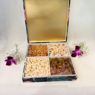 Floral Print Dry Fruits Box-By PGA