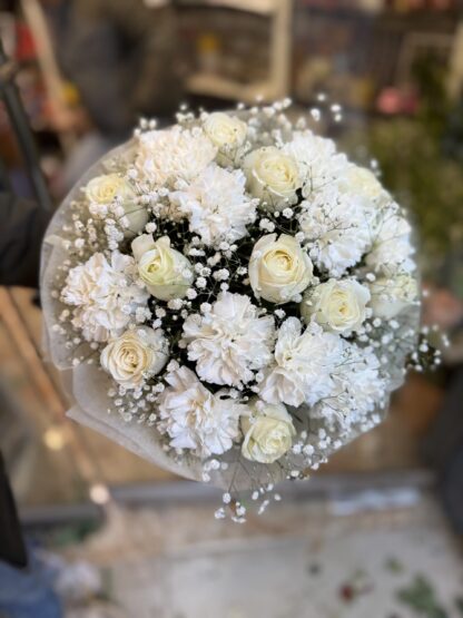 White Bold & Beautiful Bouquet-By PGA - Image 2