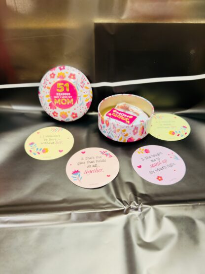 51 Reasons Why I Love My Mom-Tin Box - Image 2