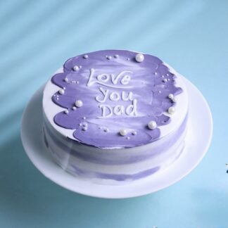 Luv You Dad Vanilla Cake-Half Kg