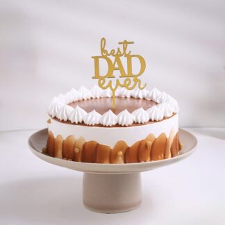 Best Dad Ever Butterscotch Cake-Half Kg
