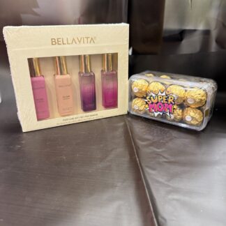 Woman Perfume Set With Ferrero Box