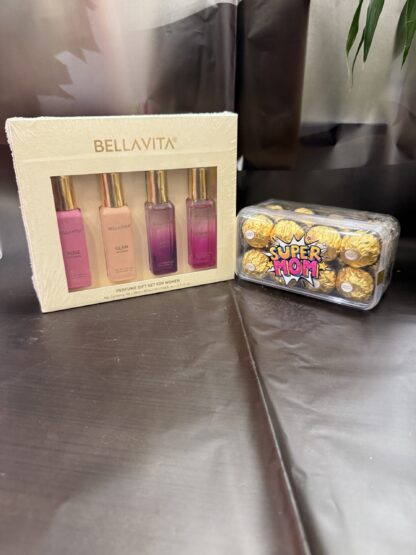 Woman Perfume Set With Ferrero Box