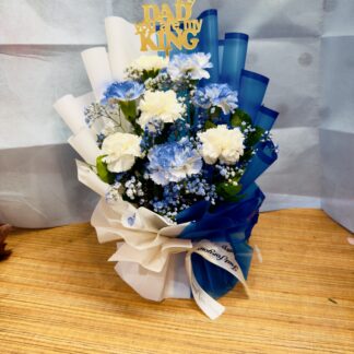 Wow Carnations Bouquet For Dad