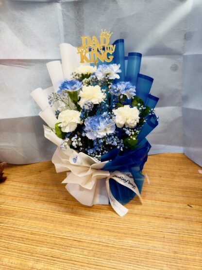 Wow Carnations Bouquet For Dad
