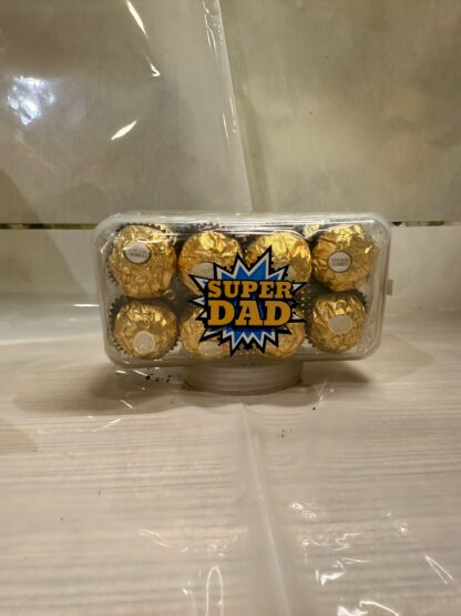Customize Super Dad Ferrero Rocher Box-16 Pcs