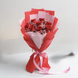 Majestic Red Roses Bouquet-PGA