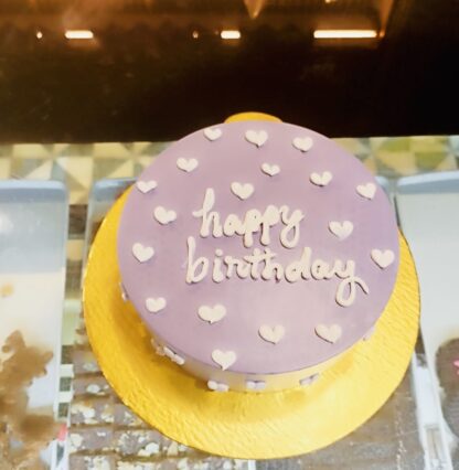 Purple Love Chocolate Cake-Half Kg - Image 2
