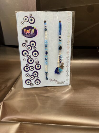 Bhaiya Bhabhi Rakhi Set With Kaju Katli - Image 2