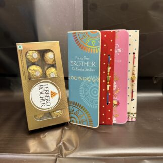 Pack Of Two Rakhi & Ferrero Rocher