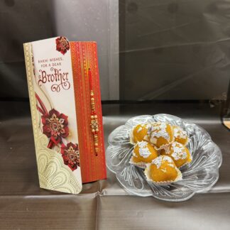 Single Archie's Rakhi With Motichoor Ladoo