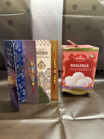 Rakhi Set & Rasgullah Combo