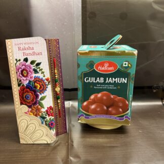 Beautiful Archie's Rakhi With Gulab Jamun Pack