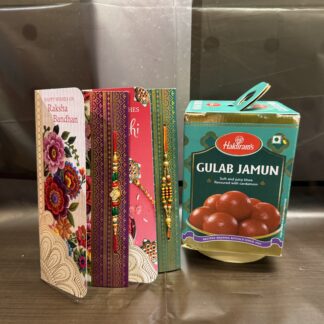 Rakhi Set With Sweet Box