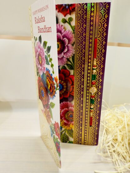 Single Rakhi With Almond In Jar - Image 2