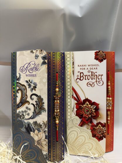 Two Rakhi Set With Dry Fruits Combo - Image 2