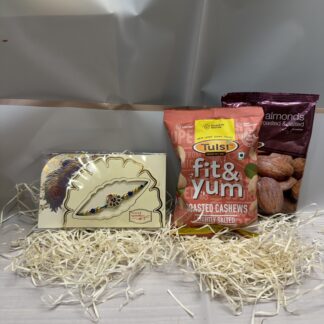 Premium Rakhi With Roasted Nuts