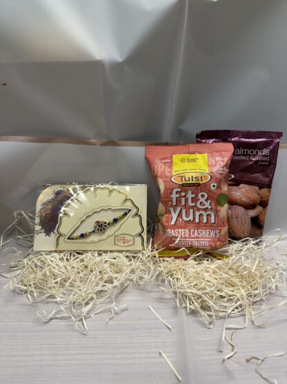 Premium Rakhi With Roasted Nuts