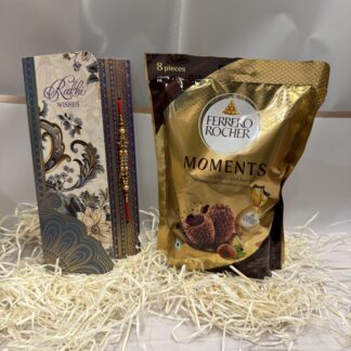 Single Rakhi With Moments Pack