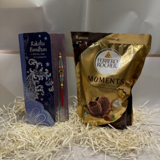Rakhi With Ferrero Rocher Moments